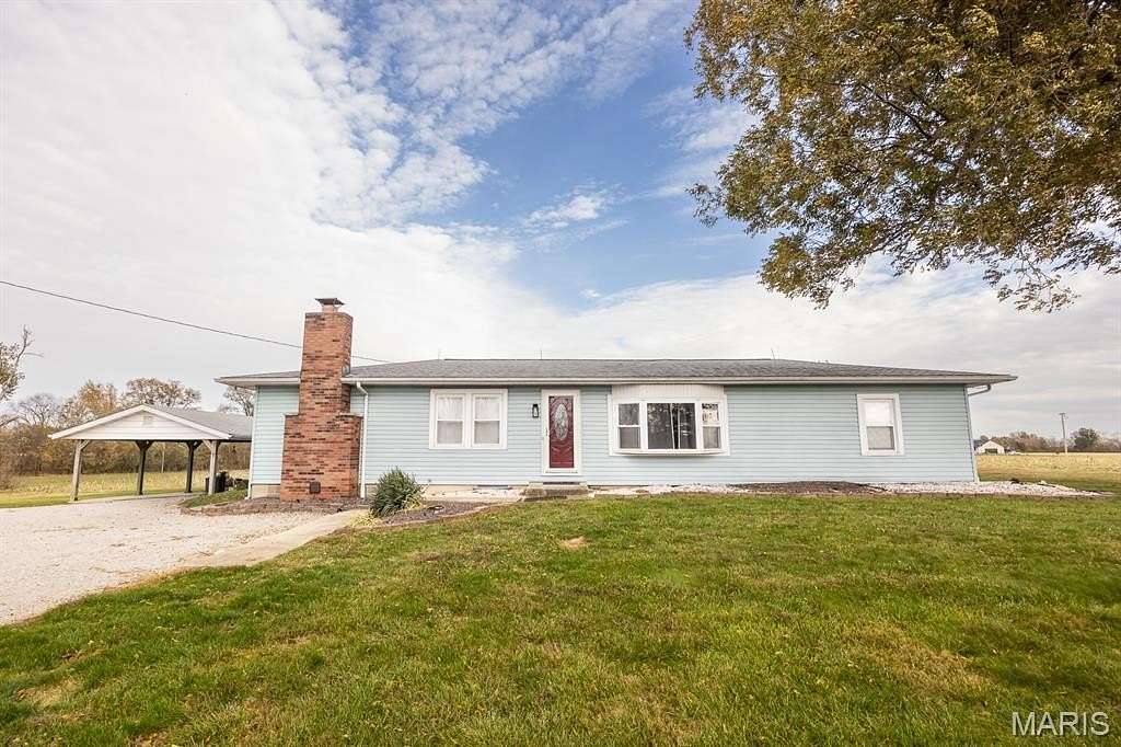 22.7 Acres of Recreational Land with Home for Sale in Shattuc, Illinois