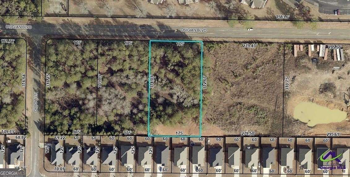 1.26 Acres of Commercial Land for Sale in Warner Robins, Georgia