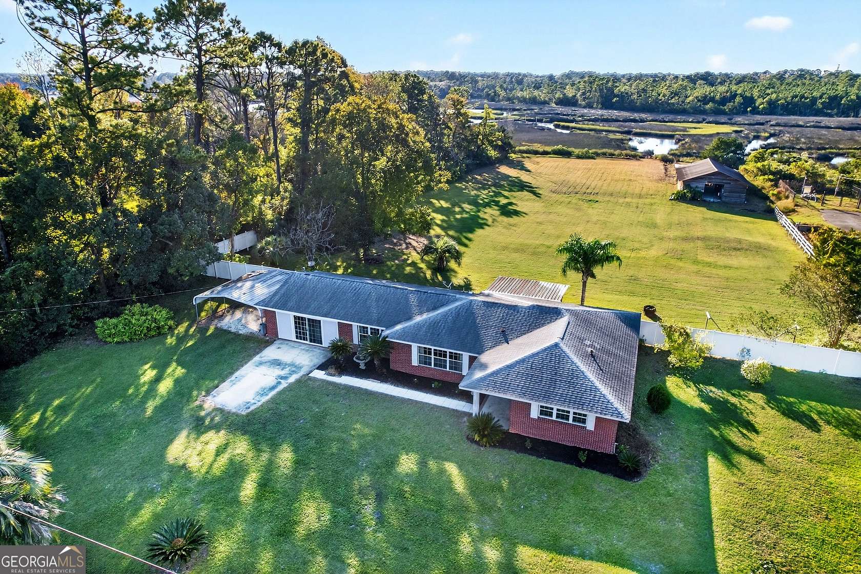 2.5 Acres of Land with Home for Sale in St. Marys, Georgia