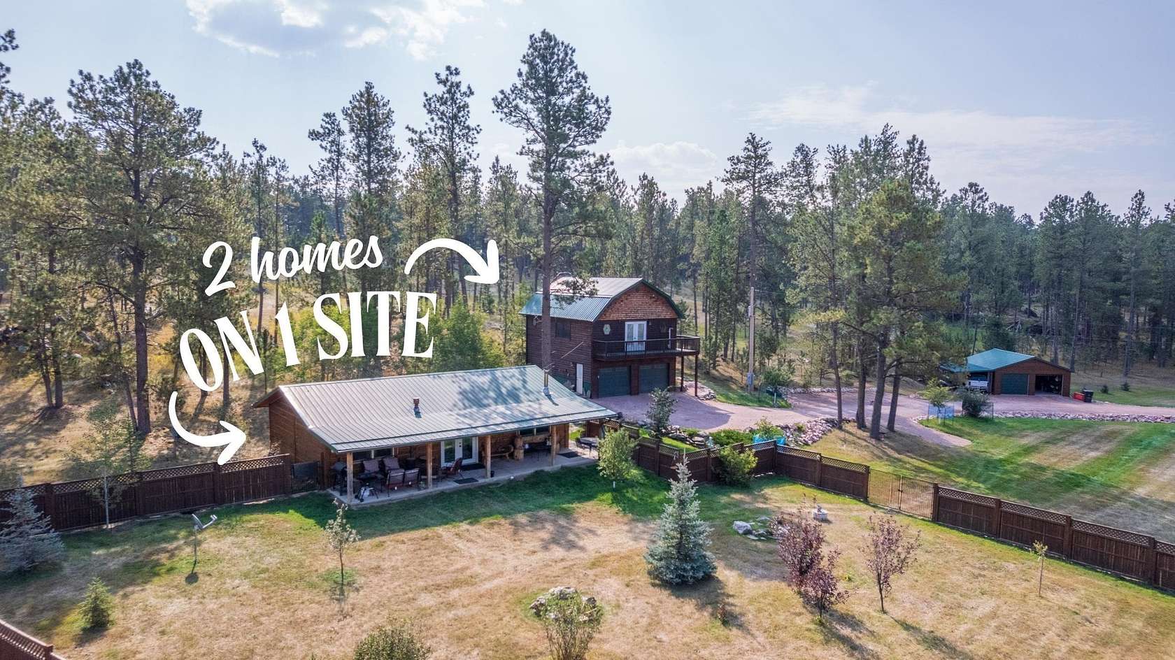 2.57 Acres of Residential Land with Home for Sale in Custer, South Dakota