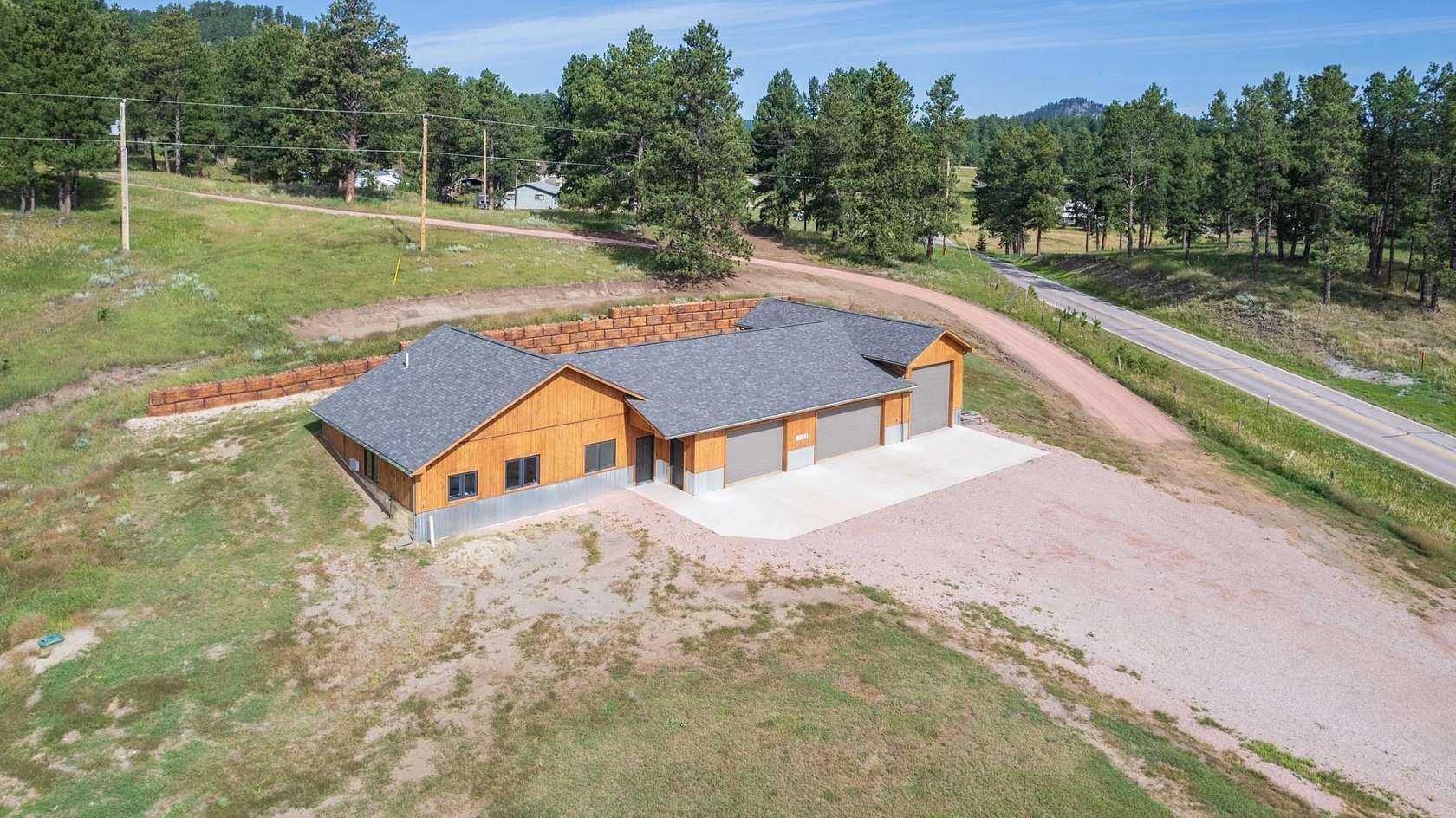 6 Acres of Residential Land with Home for Sale in Hill City, South Dakota