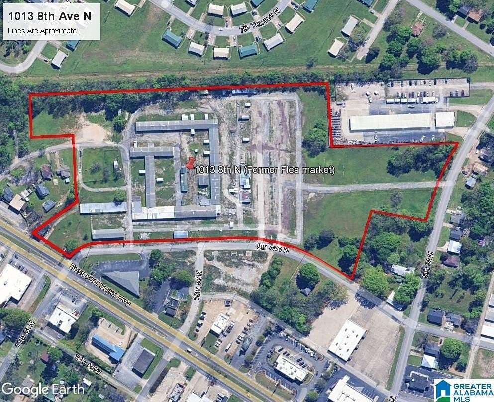 12 Acres of Commercial Land for Sale in Bessemer, Alabama