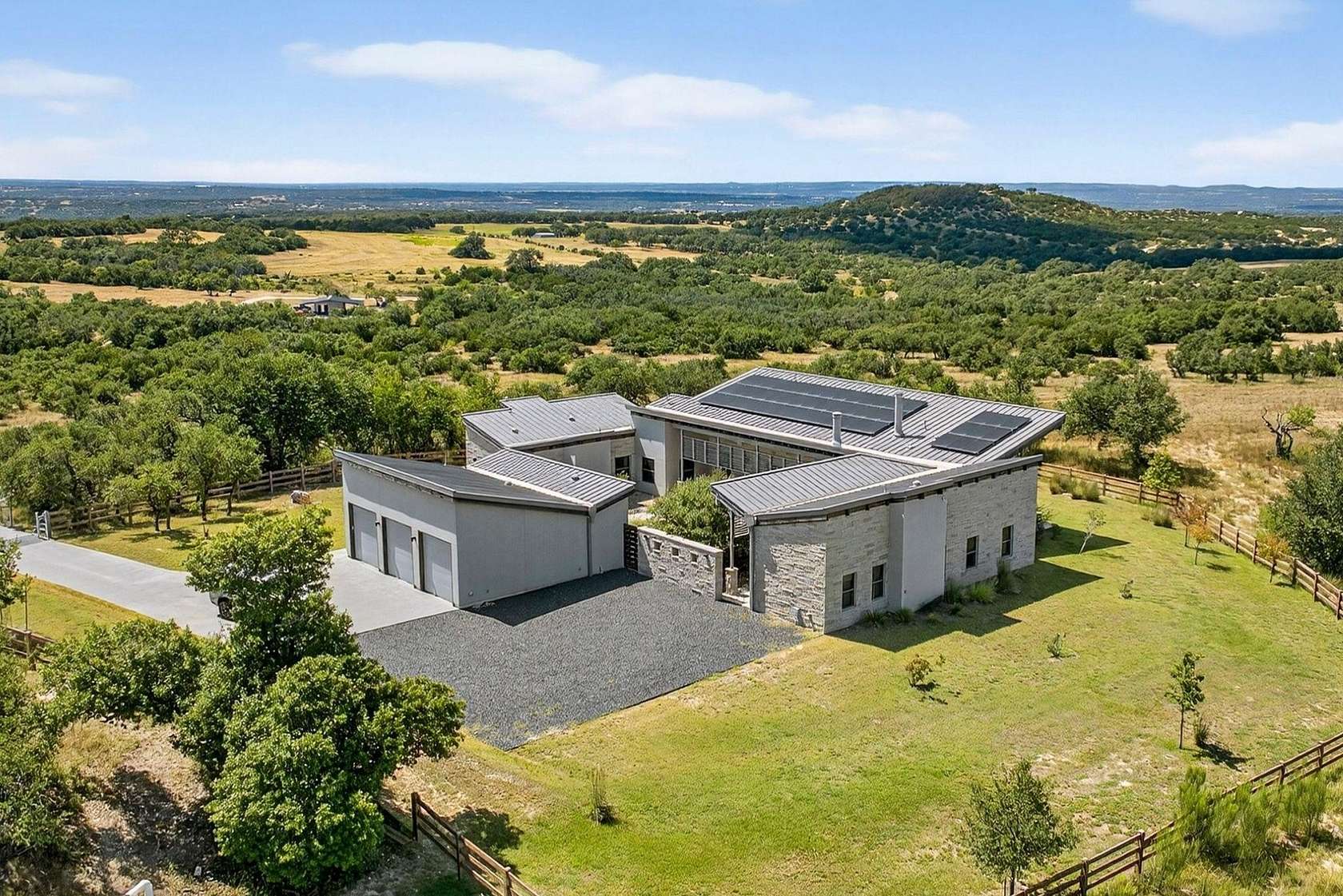 5.87 Acres of Land with Home for Sale in Johnson City, Texas