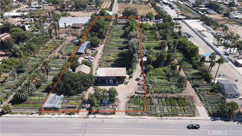 2.5 Acres of Improved Commercial Land for Sale in Jurupa Valley, California