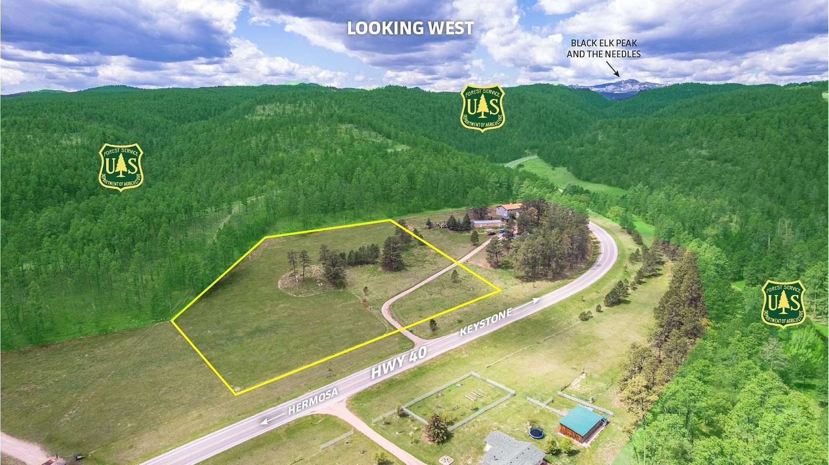 4.75 Acres of Residential Land for Sale in Keystone, South Dakota