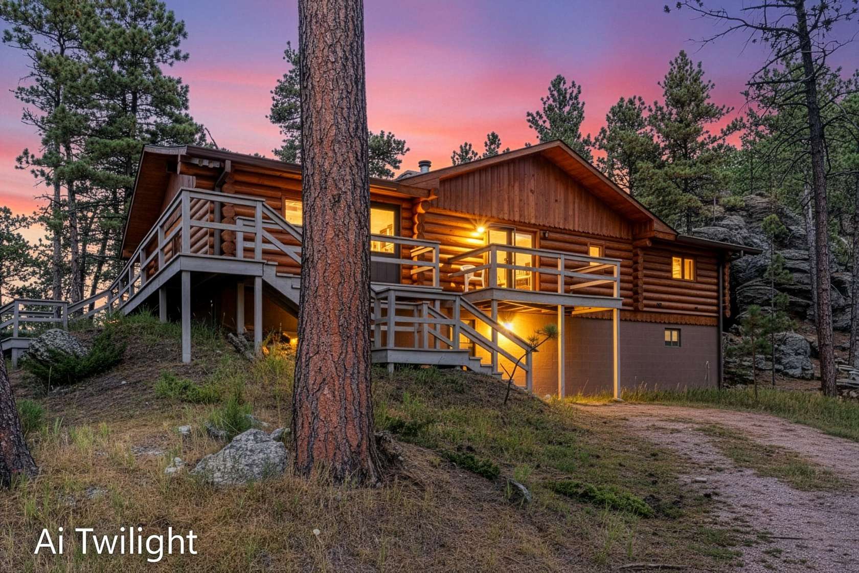 10.4 Acres of Recreational Land with Home for Sale in Keystone, South Dakota