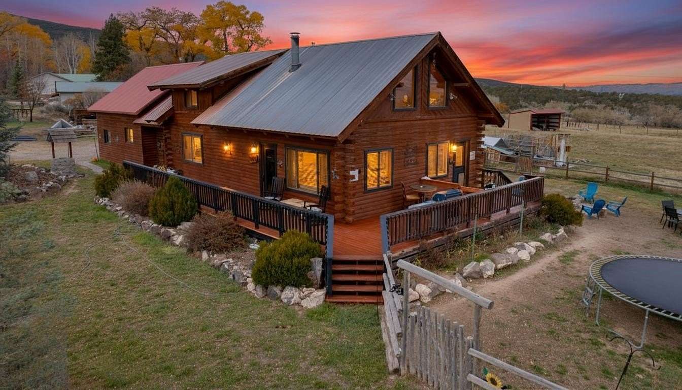 2.9 Acres of Residential Land with Home for Sale in Mesa, Colorado