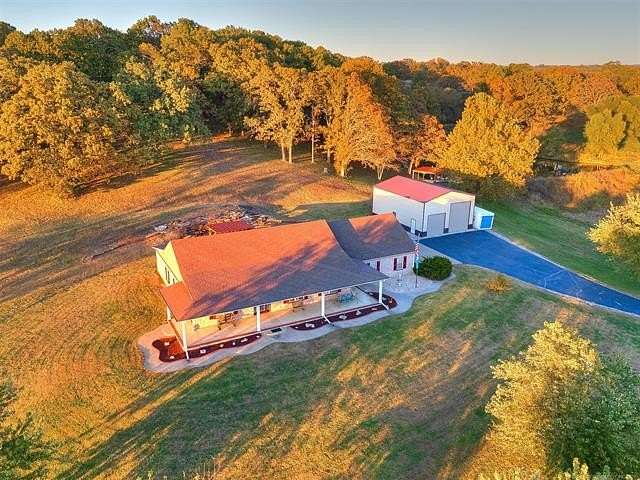 25 Acres of Recreational Land with Home for Sale in Claremore, Oklahoma