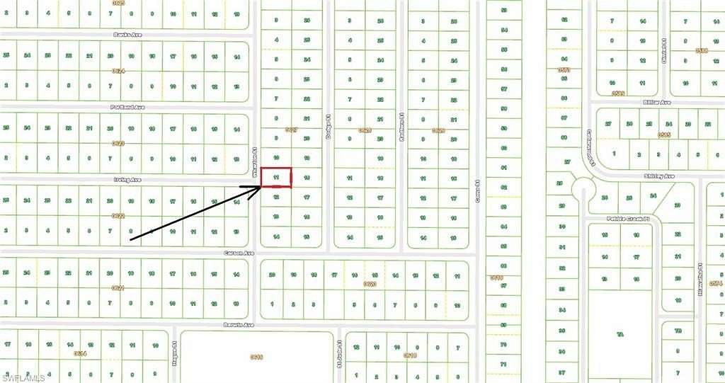 0.23 Acres of Residential Land for Sale in Port Charlotte, Florida