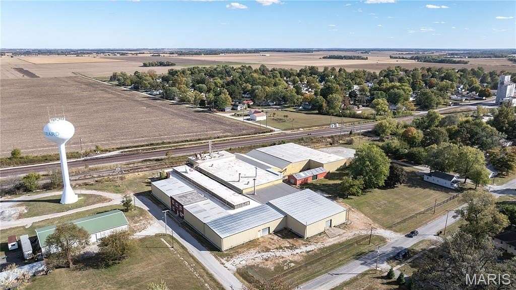 3.7 Acres of Improved Commercial Land for Auction in Girard, Illinois