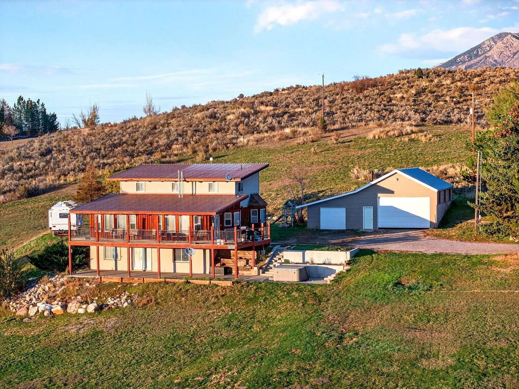 3.38 Acres of Residential Land with Home for Sale in McCammon, Idaho