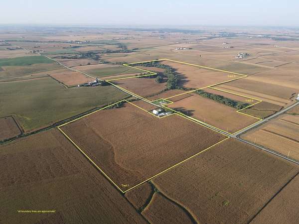 191 Acres of Agricultural Land for Auction in Farley, Iowa