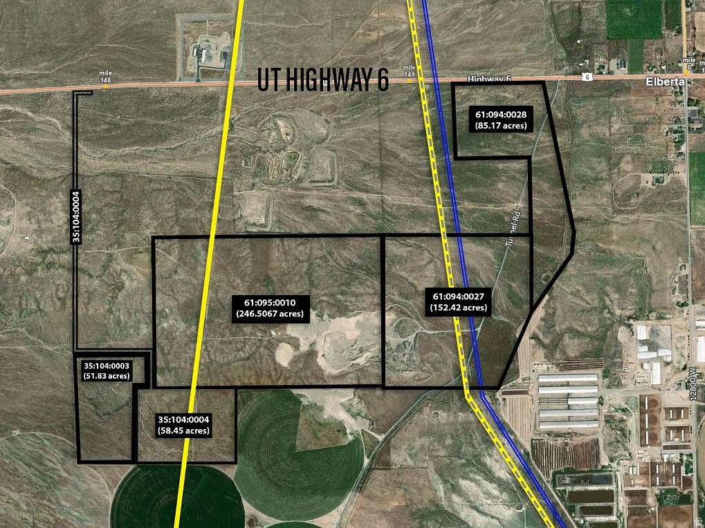 594 Acres of Agricultural Land for Sale in Goshen, Utah
