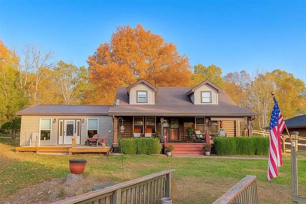 5 Acres of Residential Land with Home for Sale in Utica, Kentucky