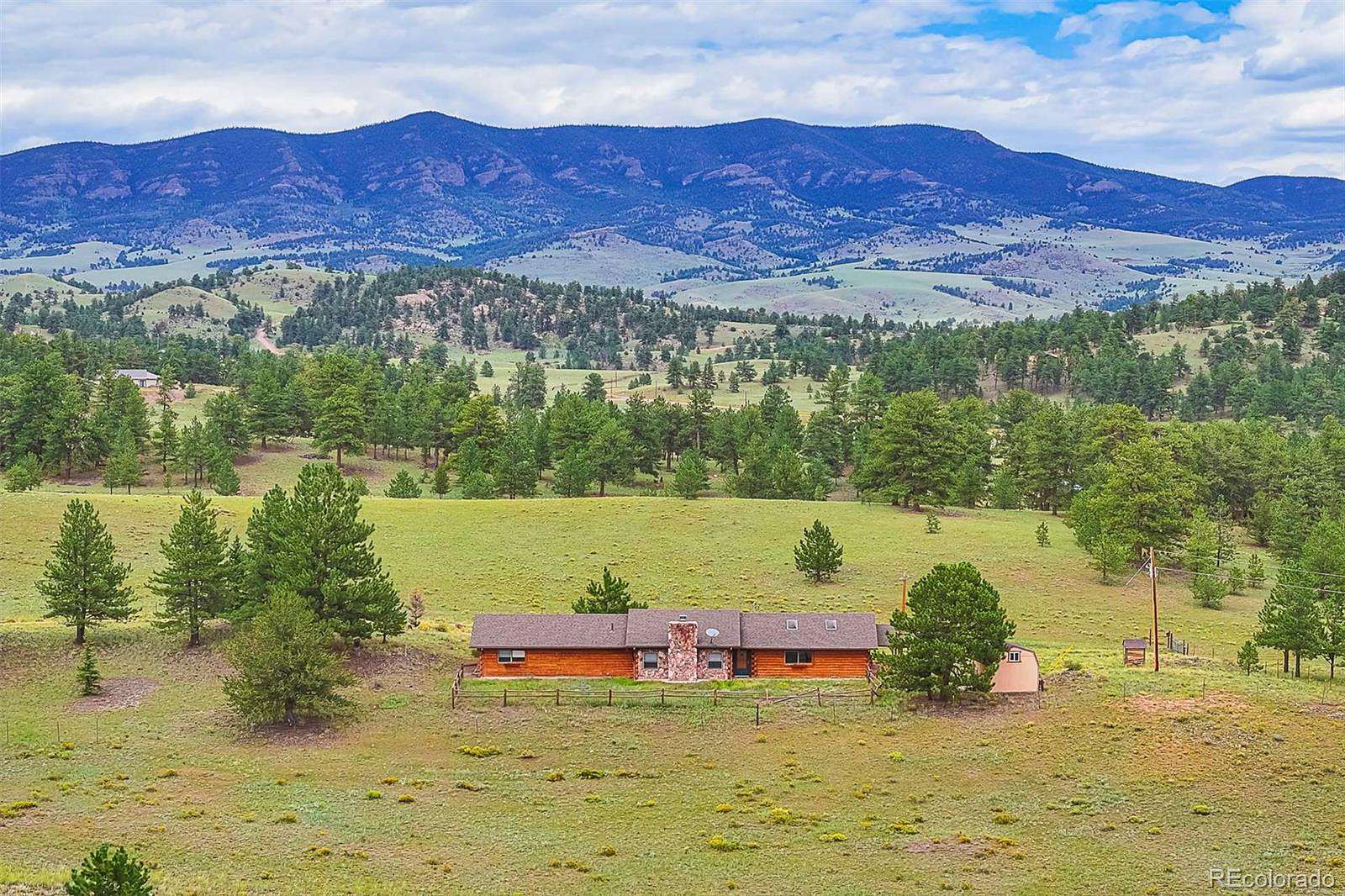 40 Acres of Land with Home for Sale in Guffey, Colorado