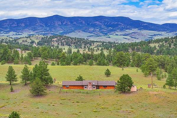 40 Acres of Land with Home for Sale in Guffey, Colorado