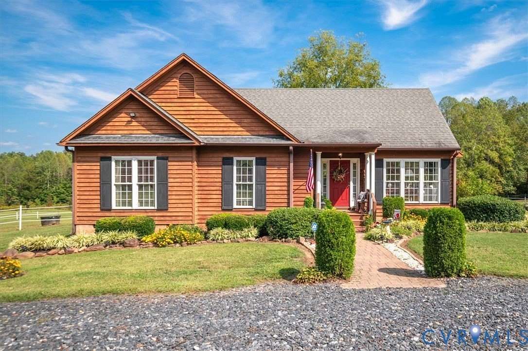 29.3 Acres of Agricultural Land with Home for Sale in Cumberland, Virginia