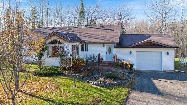 9.58 Acres of Residential Land with Home for Sale in Brookston, Minnesota