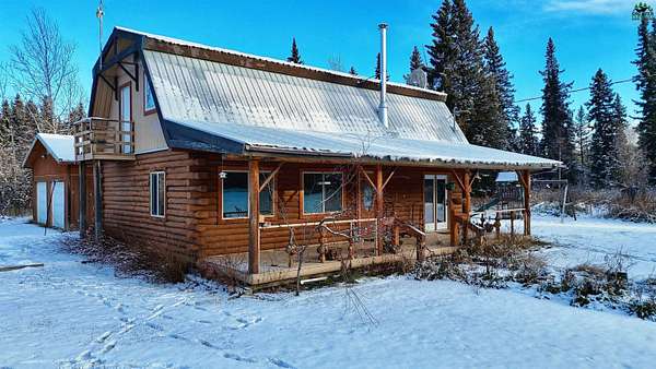 3.1 Acres of Residential Land with Home for Sale in Delta Junction, Alaska