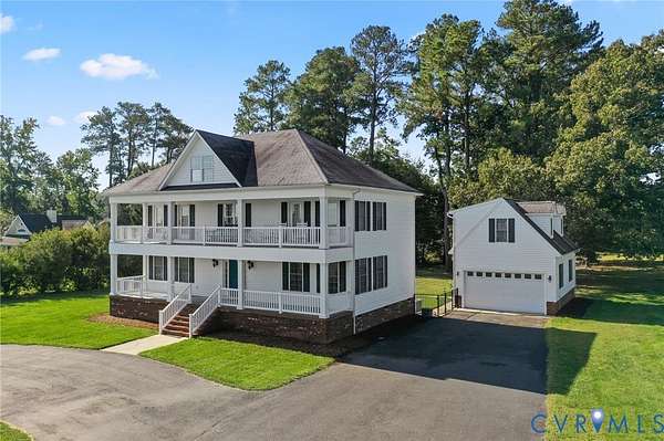 6 Acres of Land with Home for Sale in Dunnsville, Virginia