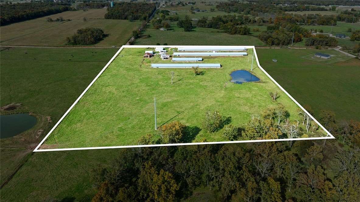 20 Acres of Land with Home for Sale in Gentry, Arkansas