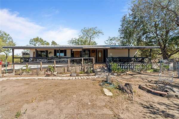 2 Acres of Residential Land with Home for Sale in Orange Grove, Texas