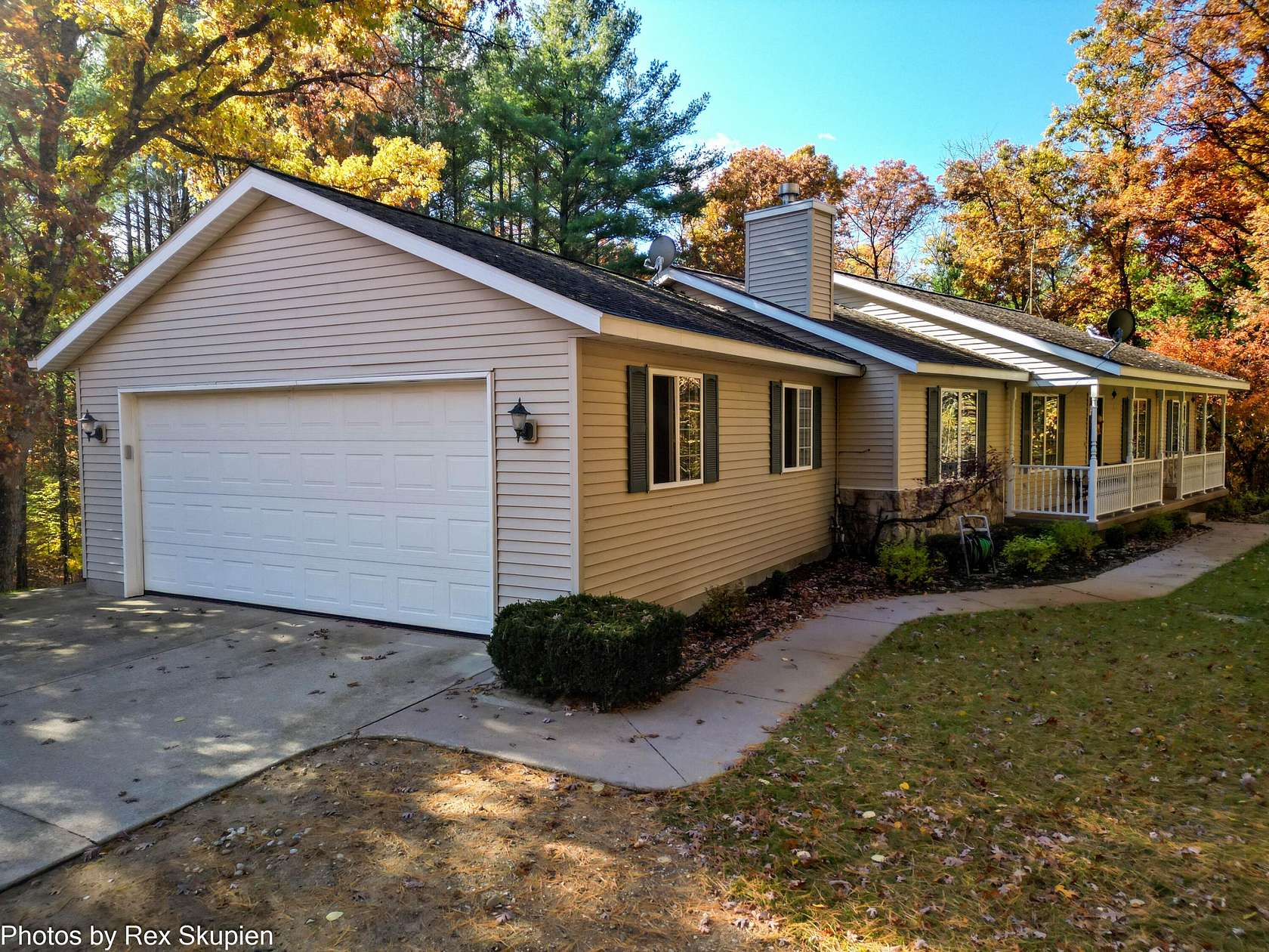 2.5 Acres of Residential Land with Home for Sale in Newaygo, Michigan