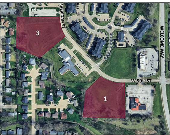 2.69 Acres of Commercial Land for Sale in Davenport, Iowa