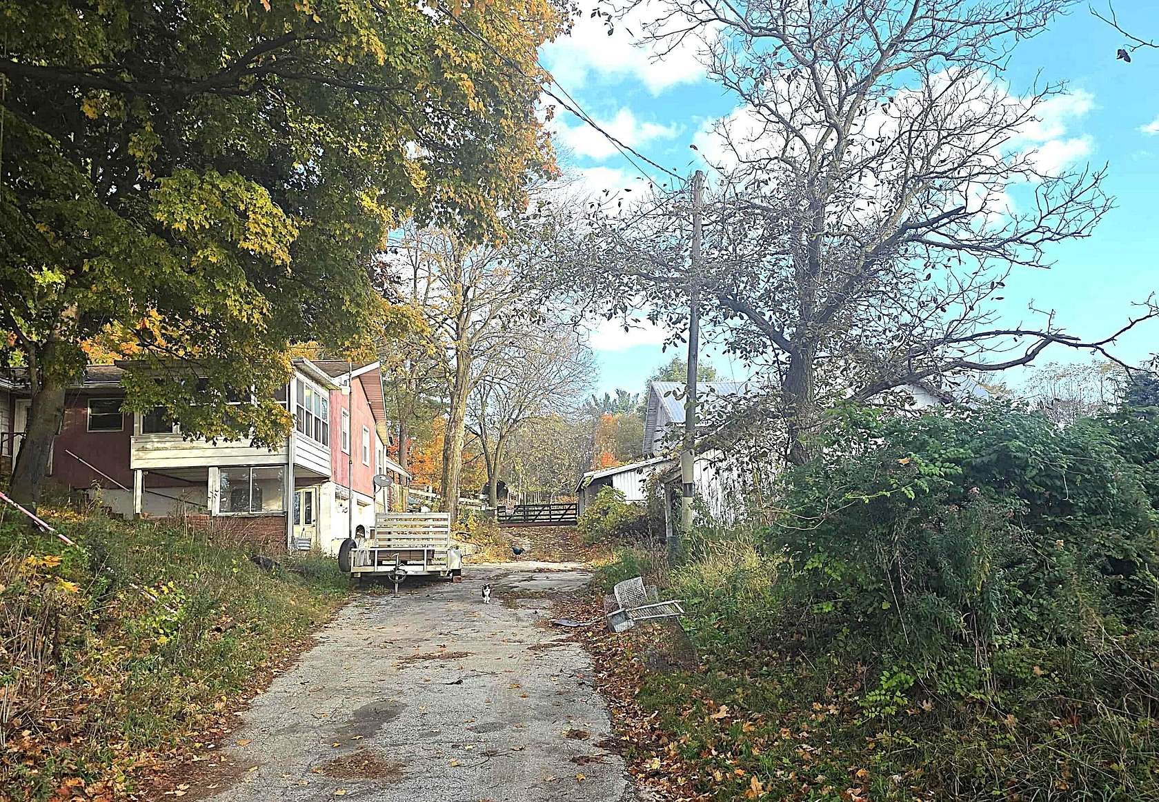 100 Acres of Land with Home for Auction in Constantine, Michigan