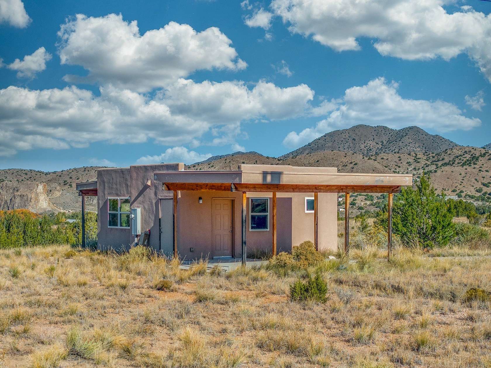 4.89 Acres of Residential Land with Home for Sale in Cerrillos, New Mexico