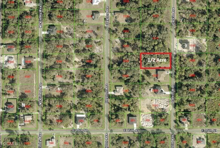 0.5 Acres of Land for Sale in Lehigh Acres, Florida