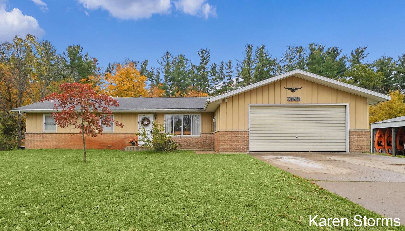 1.64 Acres of Residential Land with Home for Sale in Shelbyville, Michigan