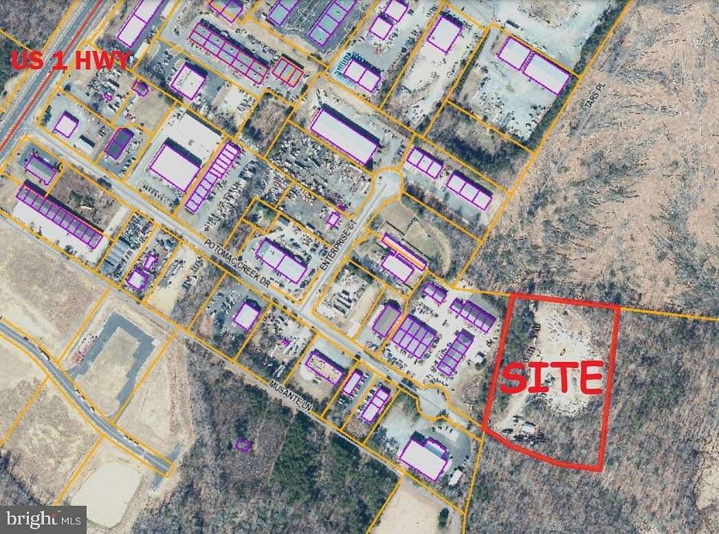 5 Acres of Commercial Land for Sale in Fredericksburg, Virginia
