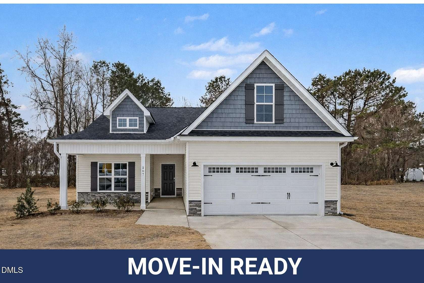 3.55 Acres of Land with Home for Sale in Smithfield, North Carolina