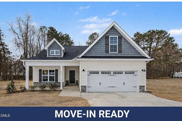 3.55 Acres of Residential Land with Home for Sale in Smithfield, North Carolina