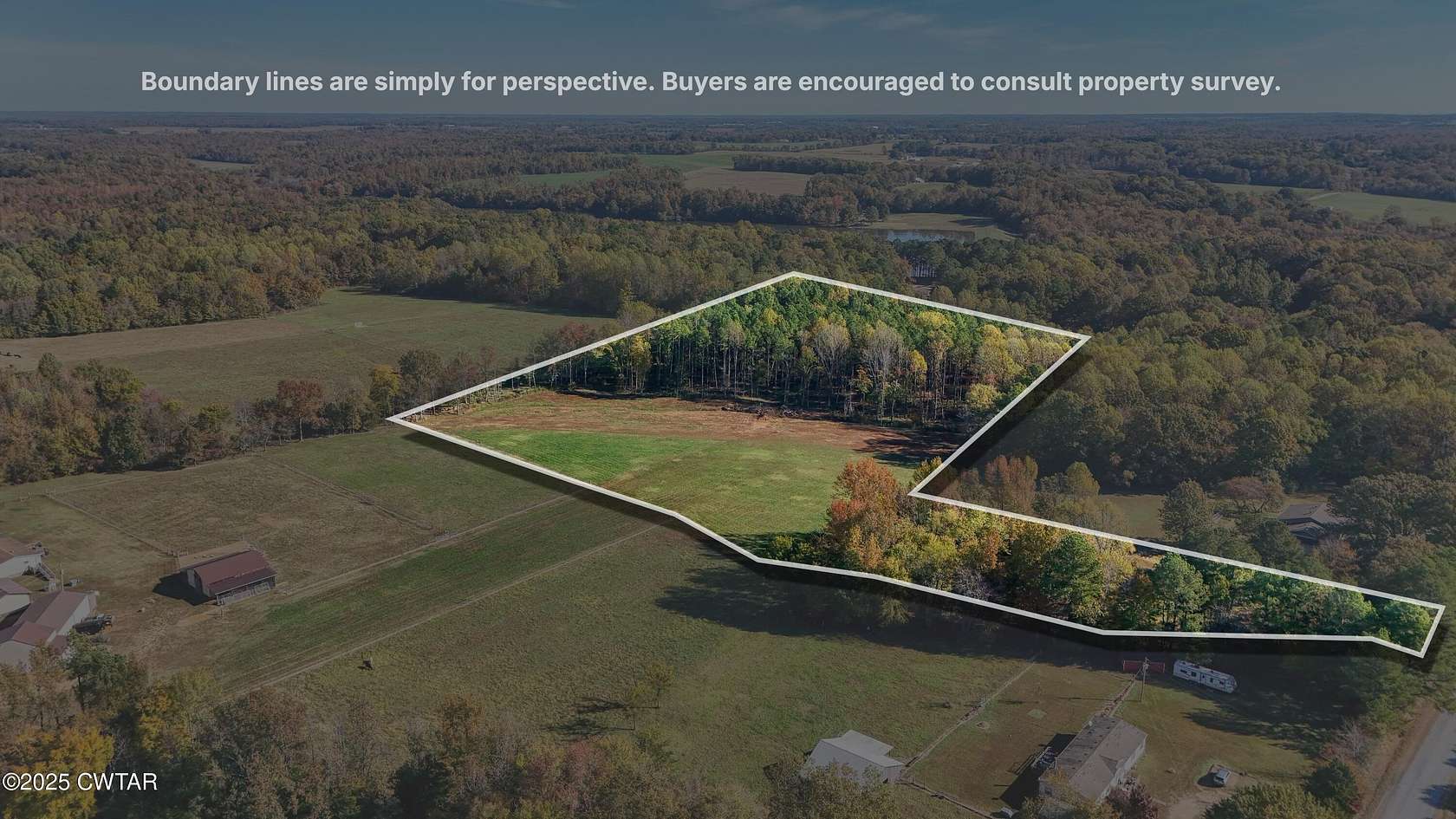 11 Acres of Recreational Land for Sale in Paris, Tennessee