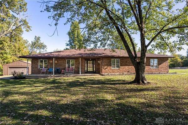 2 Acres of Residential Land with Home for Sale in New Jasper Township, Ohio