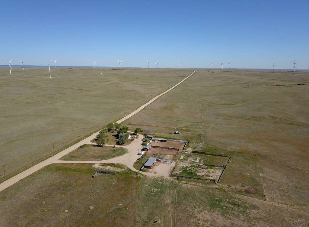 960 Acres of Agricultural Land with Home for Sale in Calhan, Colorado