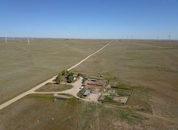 960 Acres of Agricultural Land with Home for Sale in Calhan, Colorado