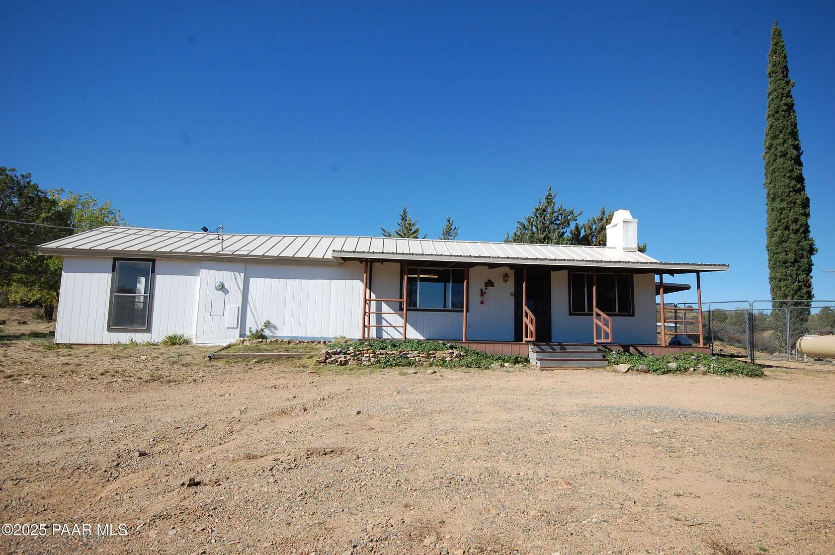 3 Acres of Residential Land with Home for Sale in Dewey-Humboldt, Arizona