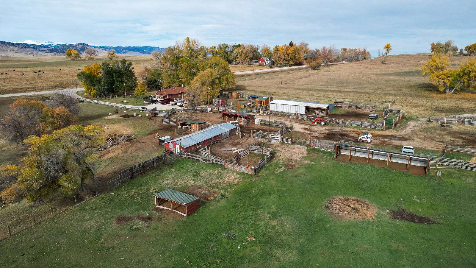 112 Acres of Agricultural Land with Home for Sale in Buffalo, Wyoming