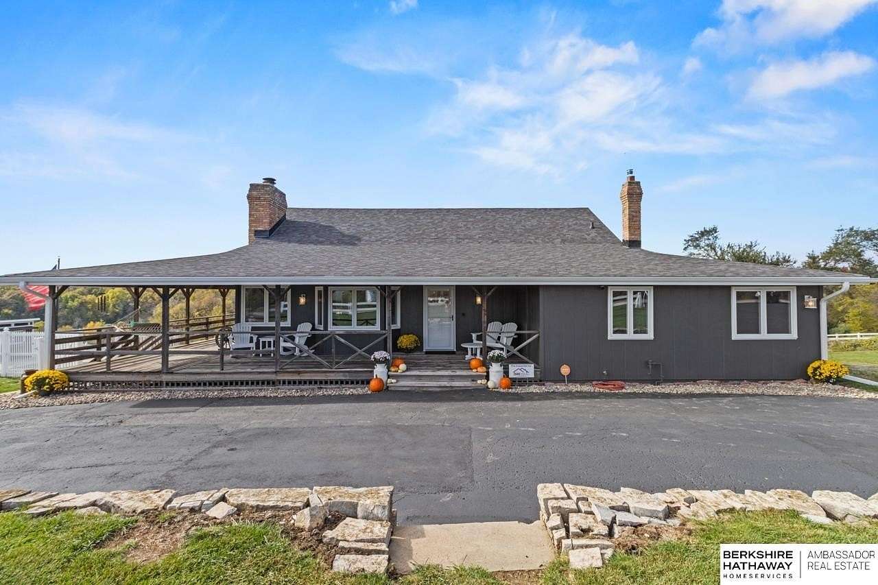 16.5 Acres of Land with Home for Sale in Omaha, Nebraska