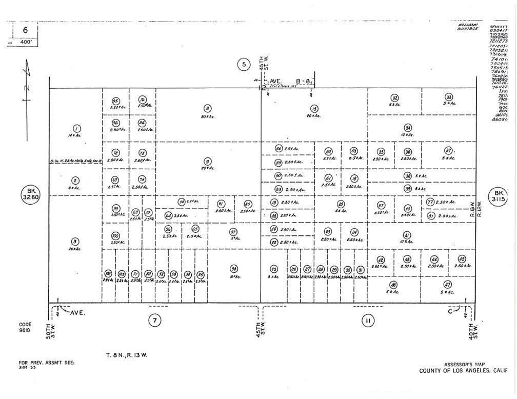 5 Acres of Residential Land for Sale in Lancaster, California