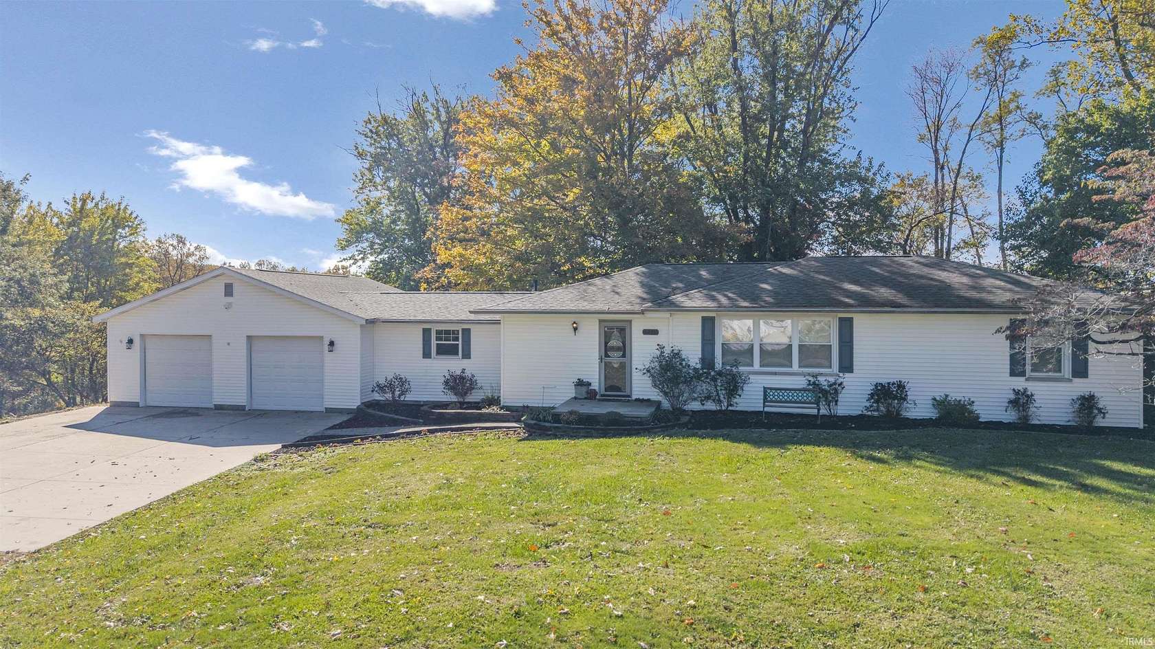 6.3 Acres of Residential Land with Home for Sale in Hazleton, Indiana