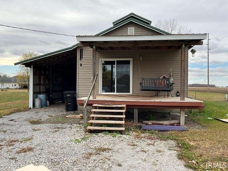 2 Acres of Residential Land with Home for Auction in Ossian, Indiana
