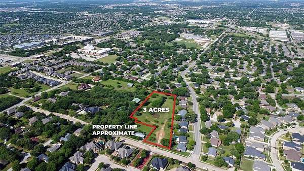 3 Acres of Residential Land for Sale in North Richland Hills, Texas