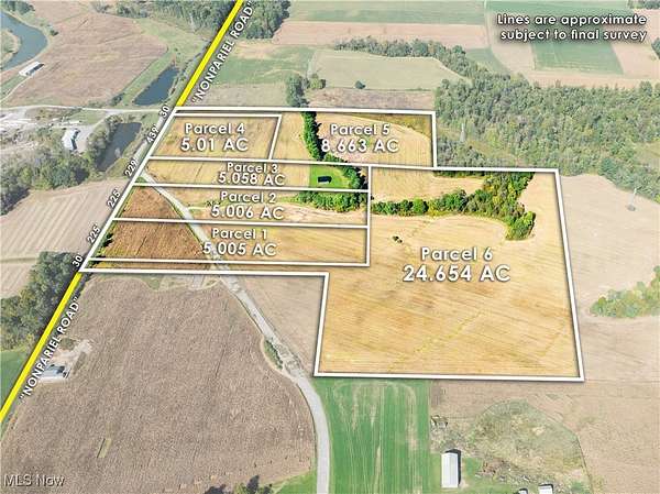 5 Acres of Land for Auction in Fredericksburg, Ohio