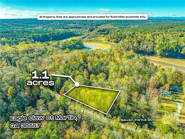 1.1 Acres of Residential Land for Sale in Martin, Georgia