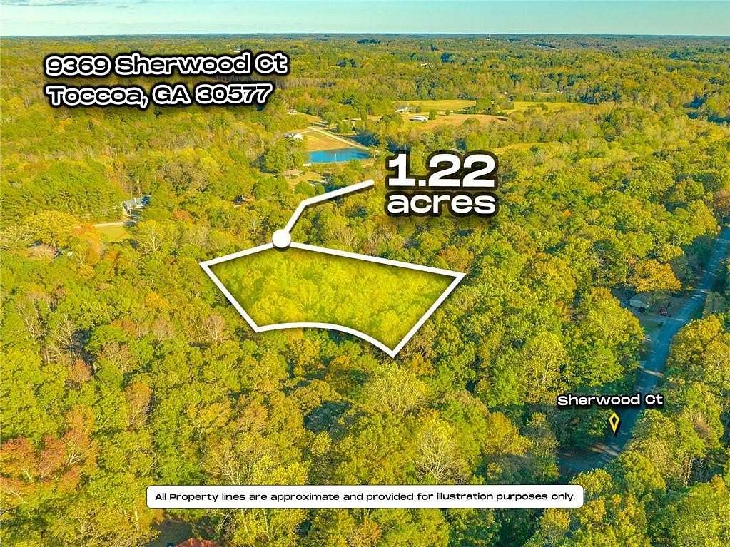 1.22 Acres of Residential Land for Sale in Toccoa, Georgia