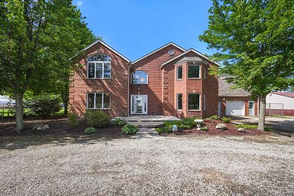 4.9 Acres of Land with Home for Sale in Batesville, Indiana